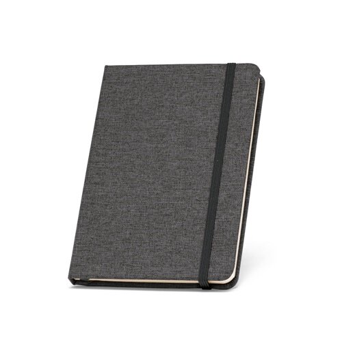 BOYD. A5 Notizbuch aus recyceltem Polyester (100% rPET) mit linierten Blättern