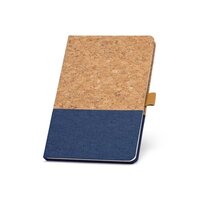 KLEE A5 Notizbuch aus Kork und Leinen mit linierten Blättern