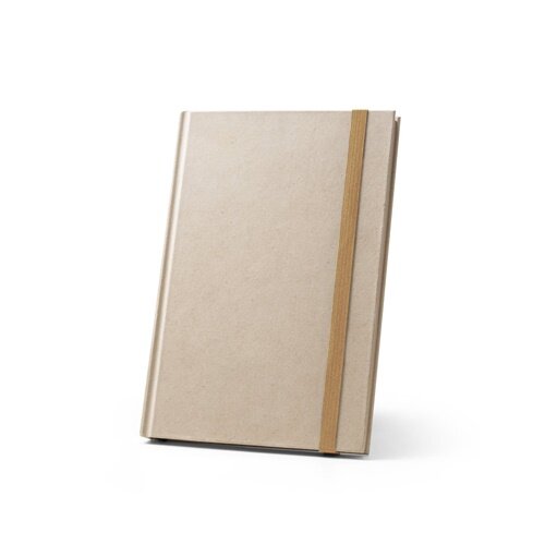 DICKINSON. A5-Notizbuch mit festem Einband, hergestellt aus Zuckerrohrpapier (80 % zuckerrohr) mit linierten Seiten