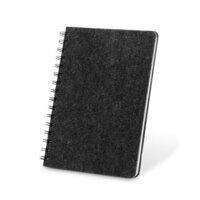 MISHIMA A5Ringbuch mit flexiblem Einband aus recyceltem Filz 100 rPET mit linierten Seiten