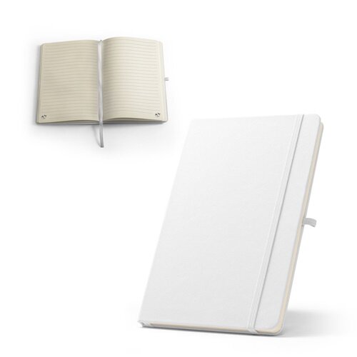 ANNE SUB. A5 Notizbuch aus recyceltem 300D-Polyester (100% rPET), ideal für die Sublimationspersonalisierung
