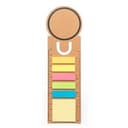 SAWYER. Büroset 3-in-1- aus 100 % Recyclingpapier mit runder Oberseite und schwarzem Aufdruck rundum