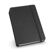 MORIAH A5 Notizbuch aus PU mit linierten Blättern aus FSCzertifiziertem Material und anderen kontrollierten Materialien hergestellt