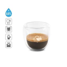 EXPRESSO. Borosilikatglas-Kaffee-Set mit 2 Gläsern – Bild 2