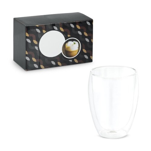 MACHIATO DUO. Set aus 2 isothermischen Glasbechern