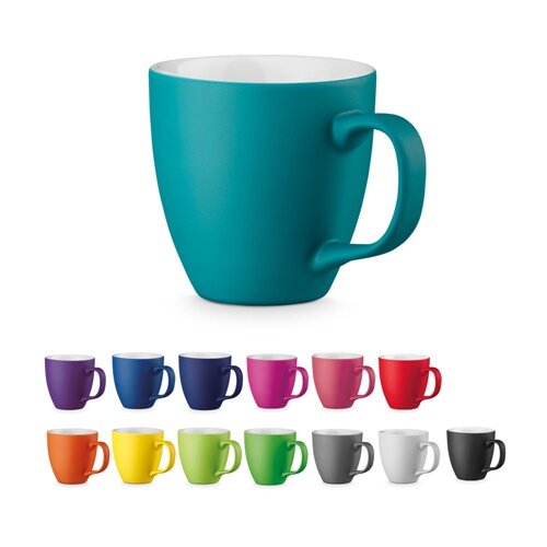 PANTHONY MAT. Becher aus Hydroglasur-Porzellan mit 450 ml Fassungsvermögen