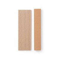 LAMONE StrohhalmSet aus Kraftpapier