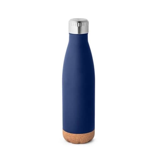 SOLBERG. Thermosflasche aus Edelstahl und Korkboden, 560 ml