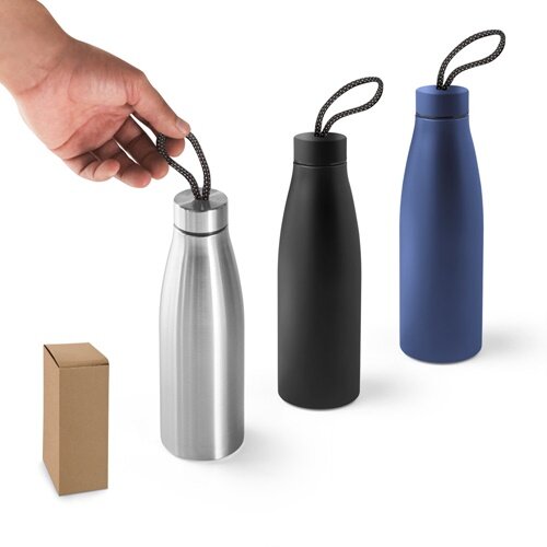 MORGAN. Trinkflasche aus 90% recyceltem Edelstahl 710 mL