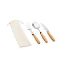 BOULUD. 3-teiliges Set aus Akazienholz