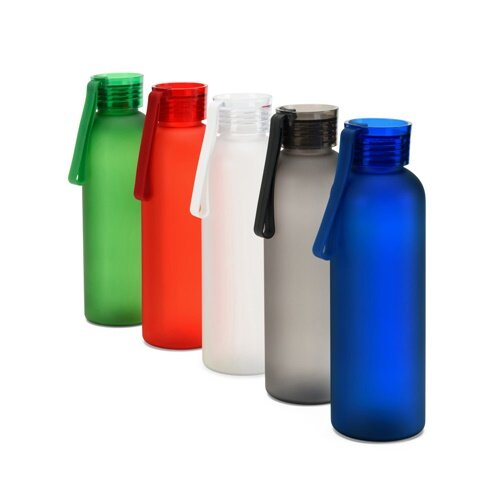 RIO rPET. Trinkflasche (600ml) aus rPET mit matter Oberfläche