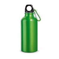 LANDSCAPE S. Aluminium-Sportflasche mit Karabiner 400 ml