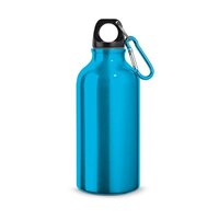 LANDSCAPE S. Aluminium-Sportflasche mit Karabiner 400 ml