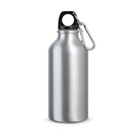 LANDSCAPE S. Aluminium-Sportflasche mit Karabiner 400 ml