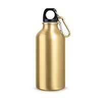 LANDSCAPE S. Aluminium-Sportflasche mit Karabiner 400 ml