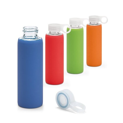 DHABI. Sportflasche aus Borosilikatglas 380 mL