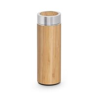 NATUREL Isolierkanne aus Bambus und Edelstahl 90 recycelt 430 mL 430 ml