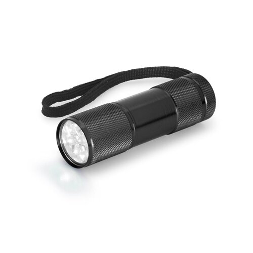 FLASHY. Taschenlampe aus Aluminium mit 9-LEDs