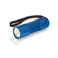 FLASHY Taschenlampe aus Aluminium mit 9LEDs