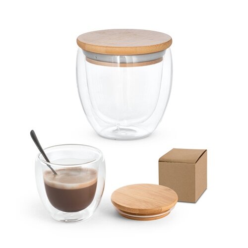 ECUADOR M. Reisebecher aus Borosilikatglas 250 ml