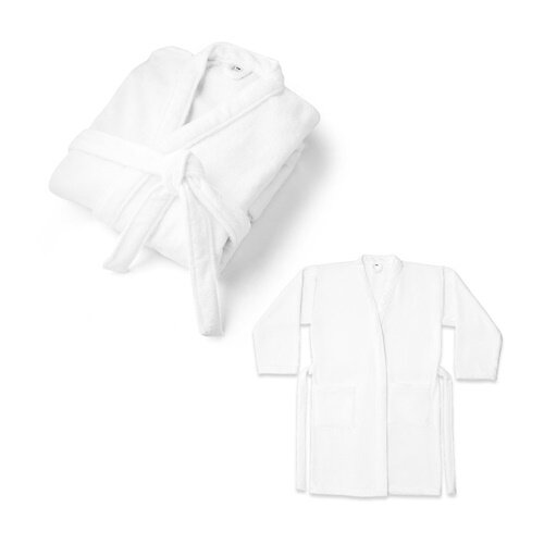 RUFFALO LARGE. Bademantel (350 g/m²) aus Baumwolle (82%) und recycelter Baumwolle (18%)