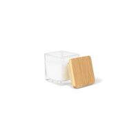 ESSENCE. Duftkerze, 50 g, im Glasbecher mit Bambusdeckel