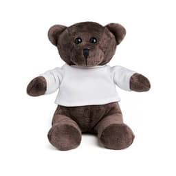 GRIZZLY. Plüschtier aus Polyester in Bärenform, mit T-Shirt – Bild 1