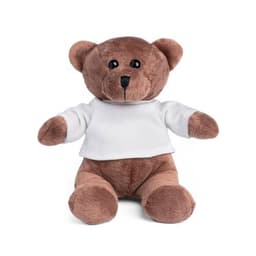 GRIZZLY. Plüschtier aus Polyester in Bärenform, mit T-Shirt – Bild 2