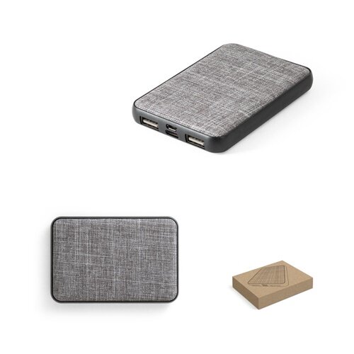 RENEWAL BATTERY. Powerbank 5'000 mAh aus Recyceltes PET (100% rPET)