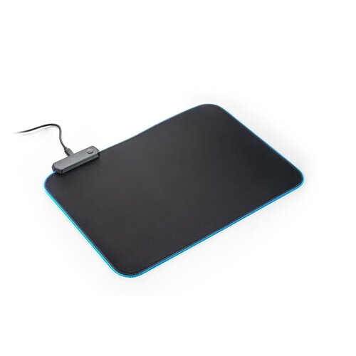 THORNE MOUSEPAD RGB. Gaming-Mauspad mit RGB-LED-Leuchten aus Polyester