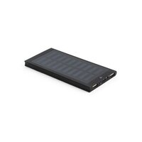 CLERK 8000 mAh Powerbank mit Solarpanel aus 100 recyceltem Aluminium