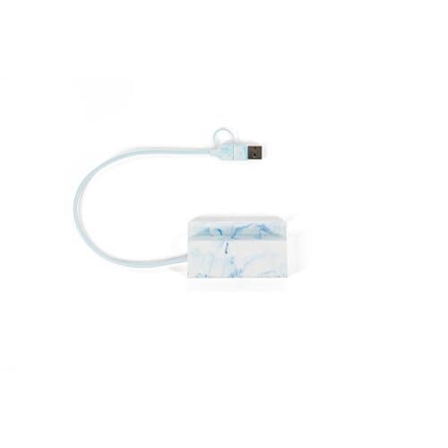 BERNERS HUB. Hub aus recyceltem ABS mit den Haupt-Ein- und Ausgängen