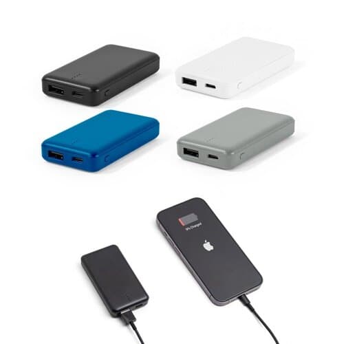 SHERYL. Powerbank 4'000 mAh bei recyceltem ABS (100% rABS)