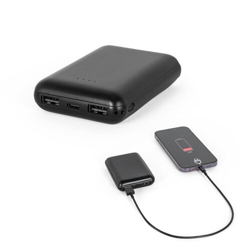 LEAKEY 8. Powerbank 8'000 mAh in recyceltem ABS (100% rABS)