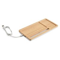 MOTT SchreibtischOrganizer mit 15W wireless Ladegerät aus Bambus und ABS