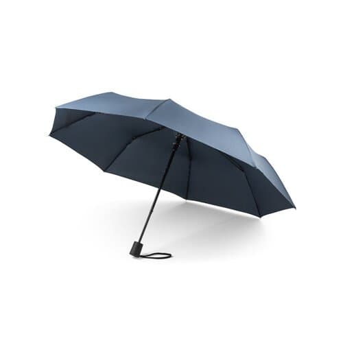 CIMONE. Faltbarer Regenschirm aus recyceltem Polyester (100% rPET) 190T Pongé mit automatischer Öffnung