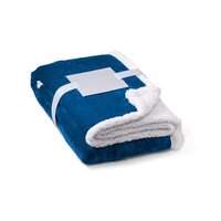 HEIDEN Wendbare Fleecedecke 190 gm mit Satinband und personalisierter Karte