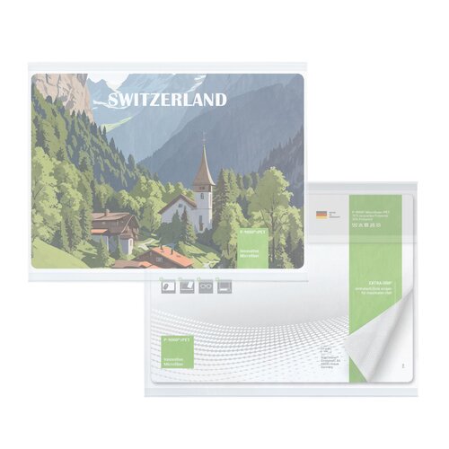 rPET GripCleaner® 4in1 Mousepad 21x15 cm 