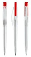 clear / red