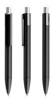 schwarz / silber satiniert