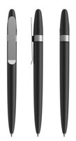 schwarz / silber satiniert
