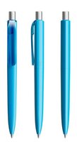 cyanblau / silber satiniert