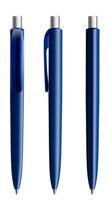 marineblau / silber satiniert