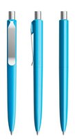 cyanblau / silber satiniert
