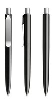 schwarz / silber satiniert