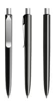 schwarz / silber satiniert