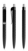 schwarz / silber satiniert