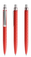 rot / silber satiniert