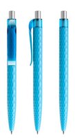cyanblau / silber satiniert