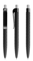 schwarz / silber satiniert